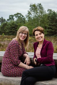 Foto Mirjam en Sandy